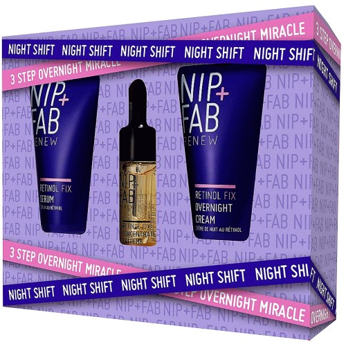 Nip+Fab Retinol Fix Night Shift Trio Set