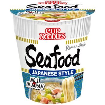Nissin Cup Noodles Instant Ramen Pot Japanese Seafood (75g)