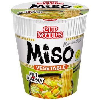 Nissin Cup Noodles Ramen Style Miso Vegetable (67g)