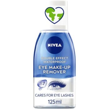 Nivea Double Effect Waterproof Eye Make-Up Remover Daily (125ml)