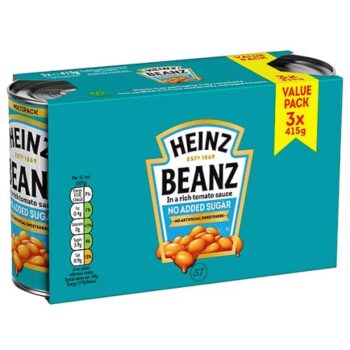 No Added Sugar Beanz in a Rich Tomato Sauce (3)