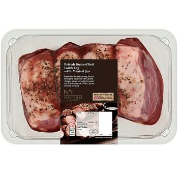 No.1 British Butterflied Lamb Leg w Minted Jus Per kg
