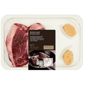 No.1 British Lamb Rump Steaks (402g)