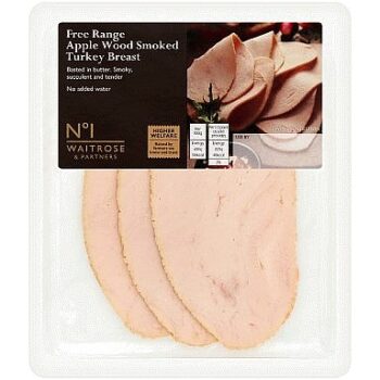 No.1 Free Range Applewood Smoked Turkey (80g)