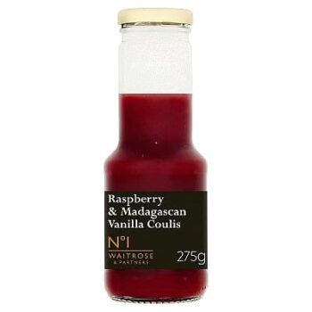 No.1 Raspberry & Madagascan Vanilla Coulis (275g)