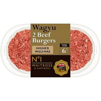 No.1 Wagyu 2 Beef Burgers (340g)