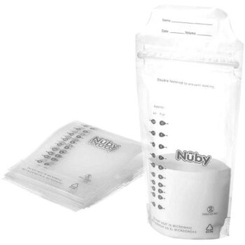 Nuby Natural Touch Breast Milk Storage Bags (25)