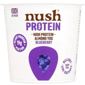 Nush Protein Blueberry Almond Milk Yog (350g)