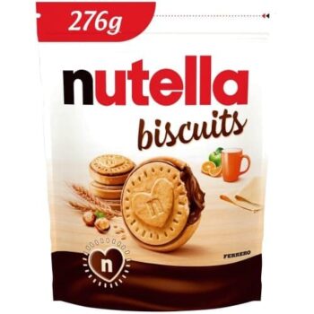 Nutella Biscuits Chocolate & Hazelnut Pouch Multipack 20 Biscuits (20 x 276g)