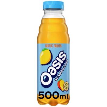 Oasis Zero Exotic Fruits (500ml)