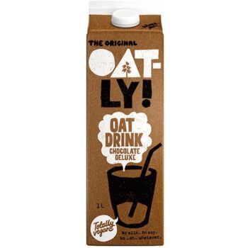 Oatly Chocolate Deluxe Oat Drink (1 Litre)