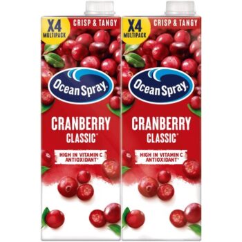 Ocean Spray Cranberry Classic Juice Drink 4x1litre (4 x 1l)