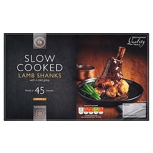 Oliver James Slow Cooked Lamb Shanks with a Mint Gravy (750g)