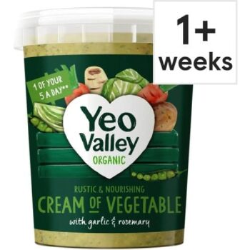 Organic Cream of Vegetable Soup (400g)