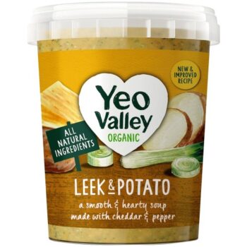 Organic Leek, Potato & Cheddar Soup (400g)