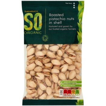 Organic Roasted Pistachio Nuts in Shell (200g)