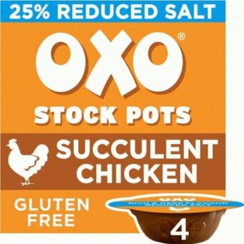 Oxo Succulent Chicken Stock Pots (4 x 20g)