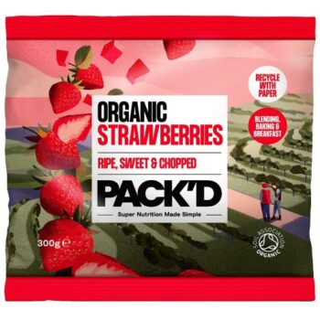 PACK'D Organic Strawberries (300g)