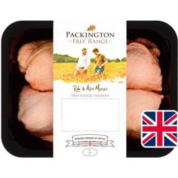 Packington Free Range Chicken Thighs (500g)