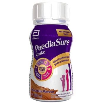 PaediaSure Shake Chocolate Multivitamin Ready-to-Drink Supplement for Kids 1-10 Yrs Vegetarian (200ml)