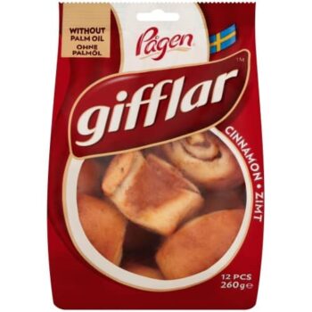 Pagen Gifflar Cinnamon Rolls Cinnamon (12 x 260g)