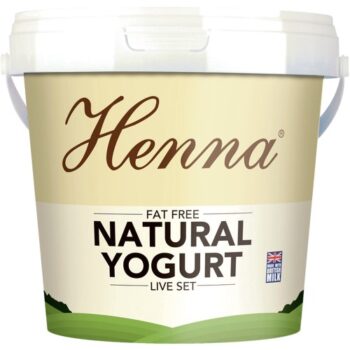 Pakeeza Henna Very Low Fat Natural Yogurt (1kg)