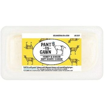 Pant-Ys-Gawn Honey and Ginger Goats Cheese (125g)
