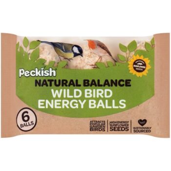 Peckish Complete Natural Balance Wild Bird 6 Energy Balls (6 x 80g)