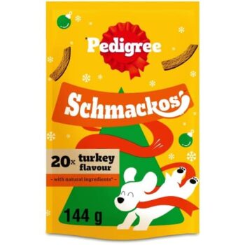 Pedigree Christmas Schmakos Turkey 20 Sticks (20 x 144g)