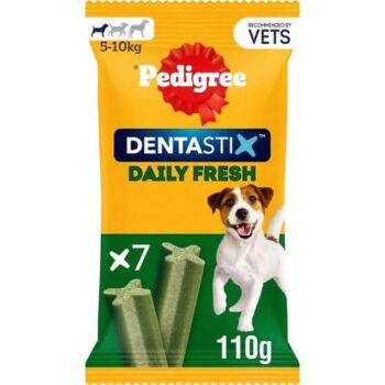 Pedigree Dentastix Fresh Adult Small Dog Treats 7 x Dental Sticks (7 x 16g)