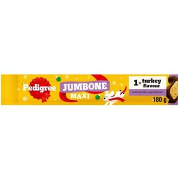 PEDIGREE Jumbone Maxi Dog Treat with Turkey Flavour 1 Chew (180g)