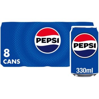 Pepsi Cola Cans (8 x 330ml)