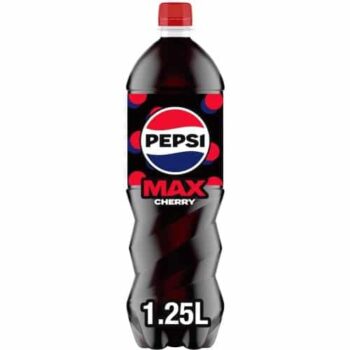 Pepsi Max Cherry No Sugar Cola Bottle (1.25 Litre)