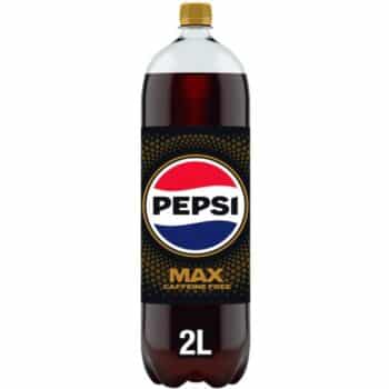 Pepsi Max No Caffeine Cola Bottle (2 Litre)