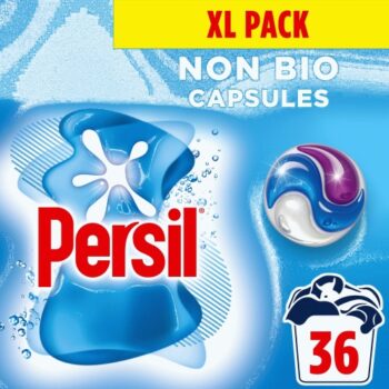 Persil 3 In 1 Washing Capsules Non Bio 36 Washes (36w)