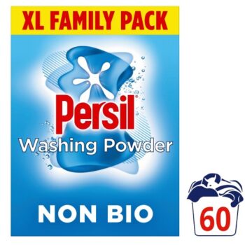 Persil Non Bio Fabric Cleaning Washing Powder - 60 Washes (60w, 3.0kg)