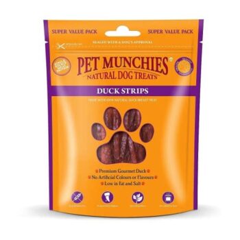 Pet Munchies Duck Strips Dog Treats (320g)