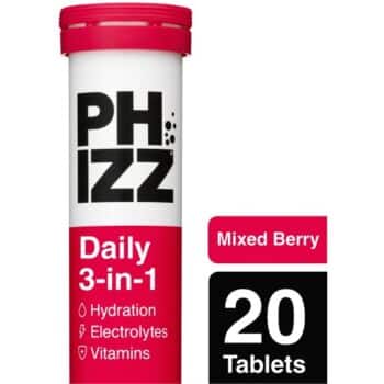 Phizz Mixed Berry 3-in-1 Hydration Electrolytes & Vitamins (20)