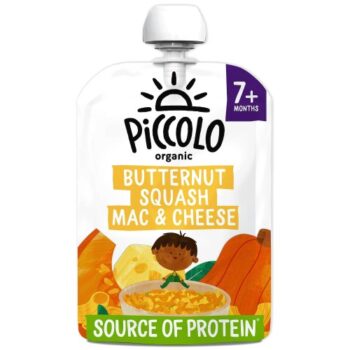 Piccolo Organic Squash Mac & Cheese 7+ Months (130g)