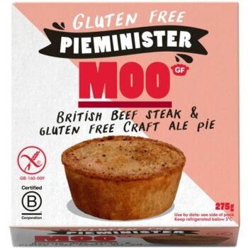Pieminister Moo Beef Steak & Gluten Free Ale Pie (275g)