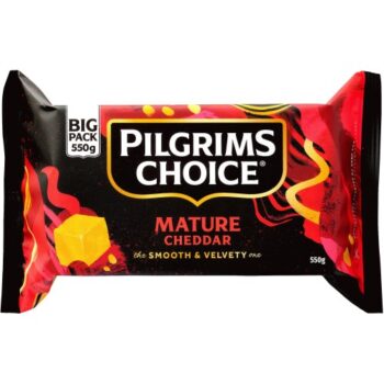Pilgrims Choice Mature Cheddar Cheese (550g)
