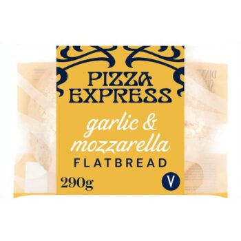 Pizza Express Large Garlic Mozzarella Flatbread (290g)