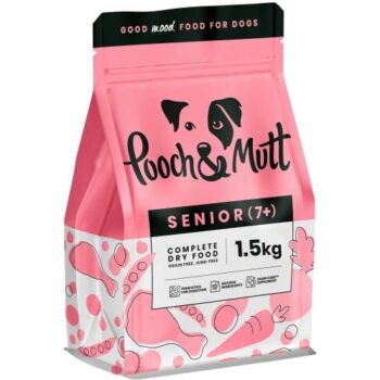 Pooch & Mutt Senior Complete Dry Food 7+ Grain Free Superfood (1.5kg)
