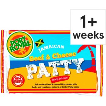 Port Royal Jamaican Beef & Cheese (140g)