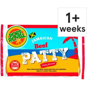 Port Royal Jamaican Beef Patty (140g)