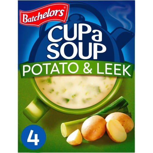Potato & Leek Instant Soup Sachets (4 x 107g)
