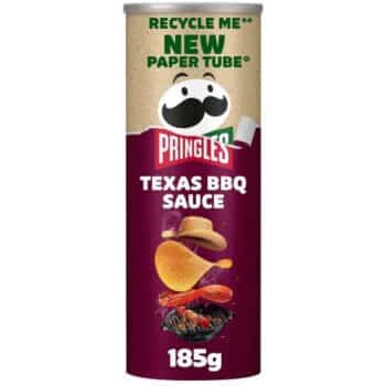 Pringles Texas BBQ Sauce Flavour Sharing Crisps (185g)