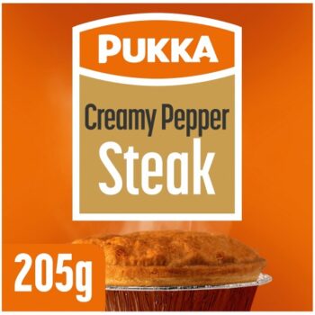 Pukka Creamy Pepper Steak Pie (205g)