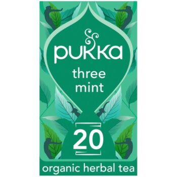 Pukka Organic Three Mint Tea Sachets (20 x 32g)