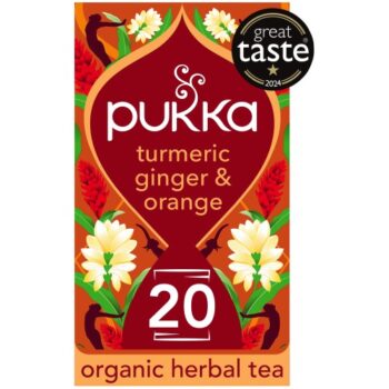 Pukka Organic Turmeric Active 20 Herbal Tea Sachets (20 x 36g)